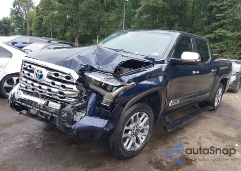 2022 Toyota Tundra Hybrid 1794 Edition from USA, damaged, VIN 5TFMC5DB9NX006590